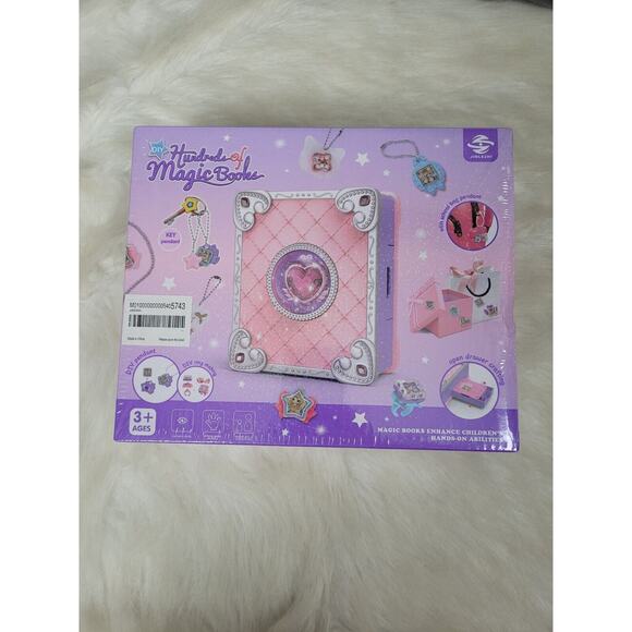 DIY Jewel Rings Stickers Pendent Making Kit for Little Girls Arts and Crafts - Picture 3 of 9